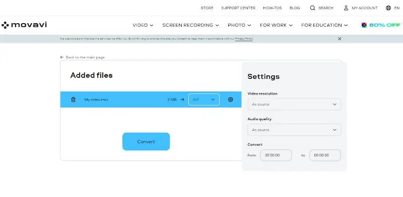 Convert videos online 5 Convert videos online 5